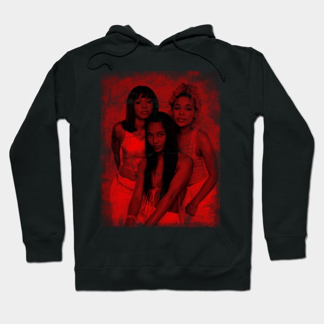 red vintage TLC Tlc Hoodie TeePublic